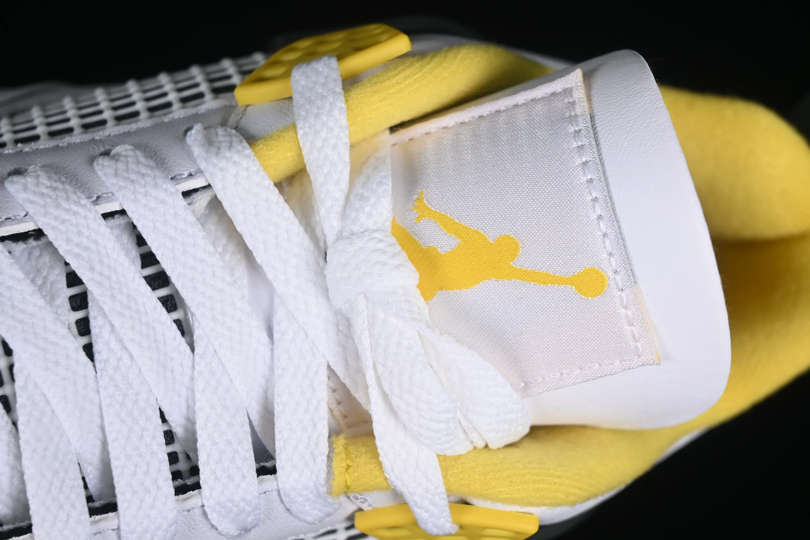 All categories Air Jordan Jordan series basketball shoes Air Jordan 4 GX foreign trade version Air Jordan 4 Retro "Vivid Sulfur" AJ4 Joe 4 Bai Lei Gong AQ9129-101